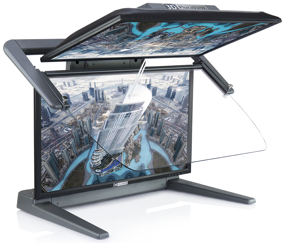 ステレオ写真測量モニター『3D PluraView』