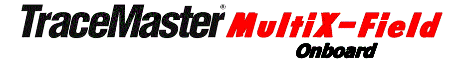 携帯測量システムTraceMaster MultiX-Field Onboard