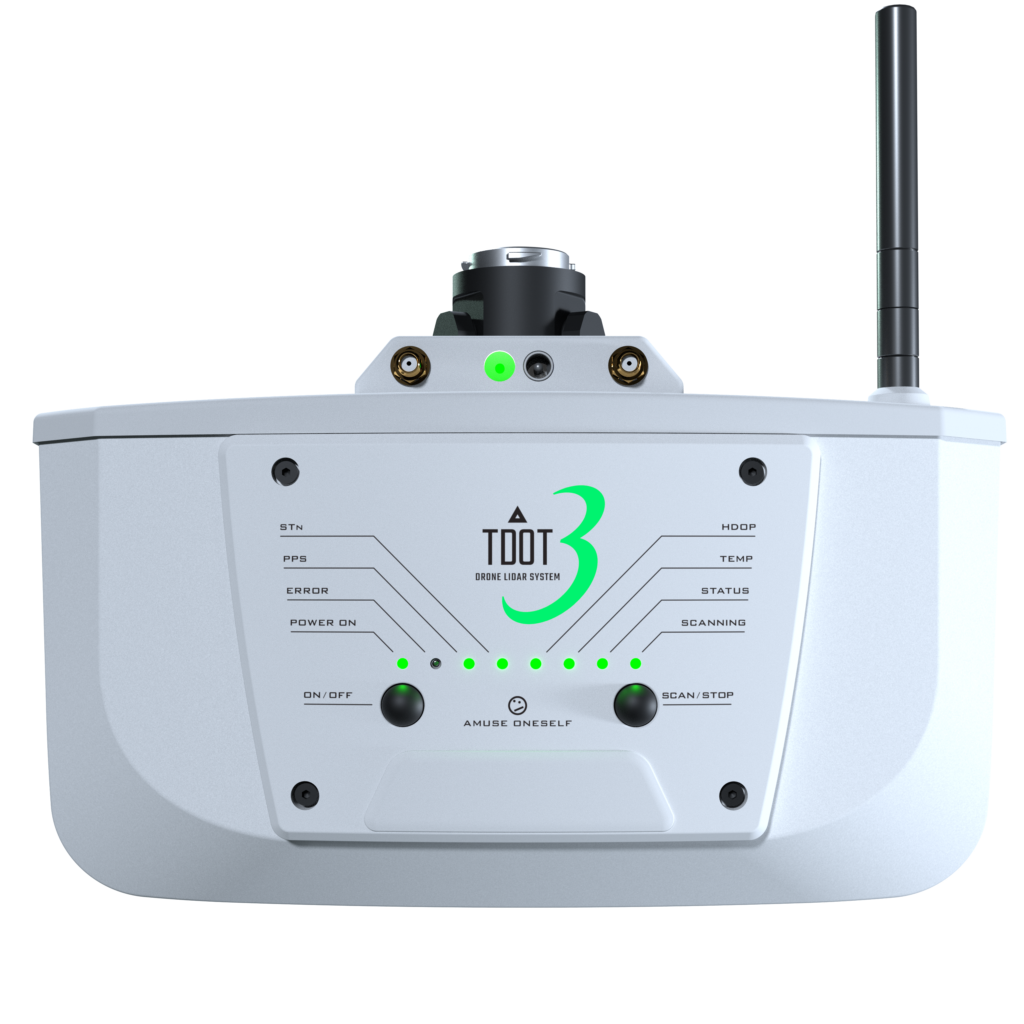 ドローン搭載型グリーンレーザースキャナシステム「TDOT 3 GREEN」