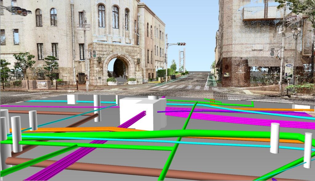 地上・地下インフラ3Dマップ®