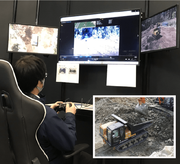 建設現場のDXを実現する諸岡の遠隔操作・自動運転技術