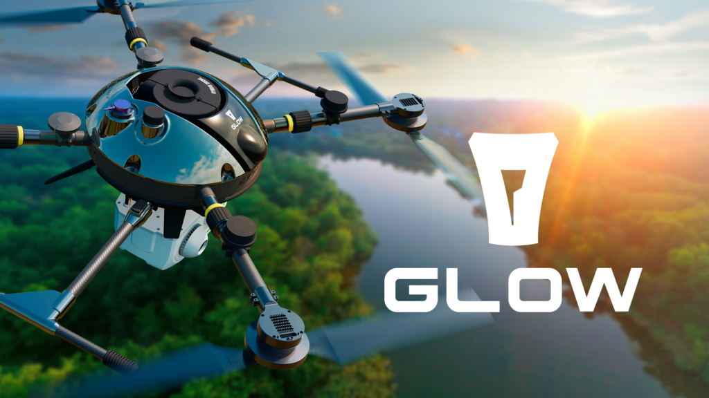 純国産ハイブリッドドローン「GLOW」