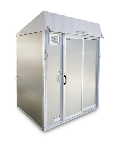 車載トイレの新しい形　「車載トイレ　スライドドア仕様」