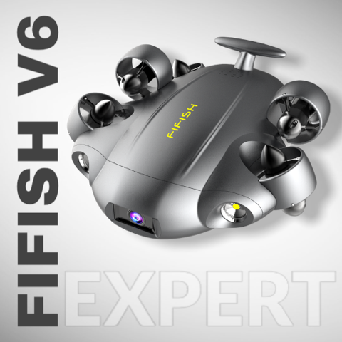水中ドローンFIFISH V6 expert