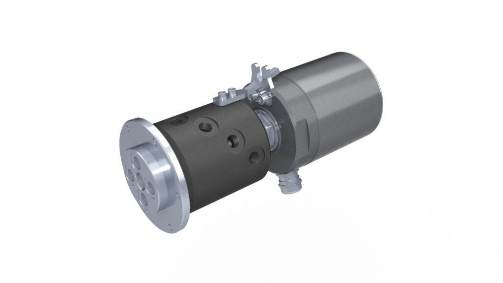 The hydraulic rotary joint