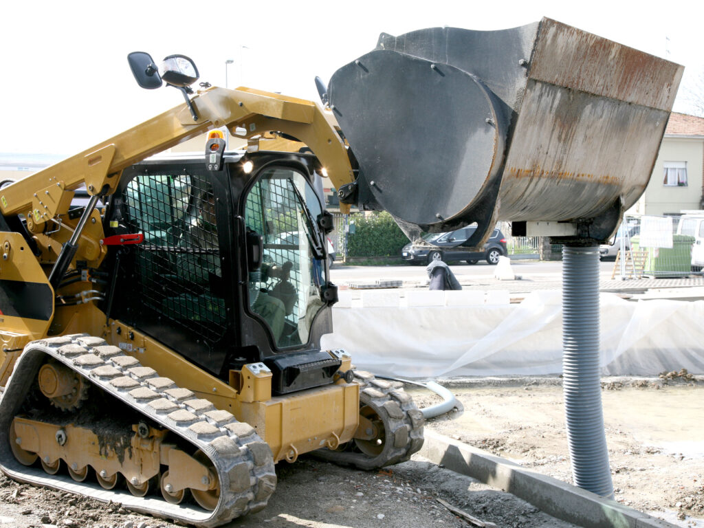 Concrete mixer bucket