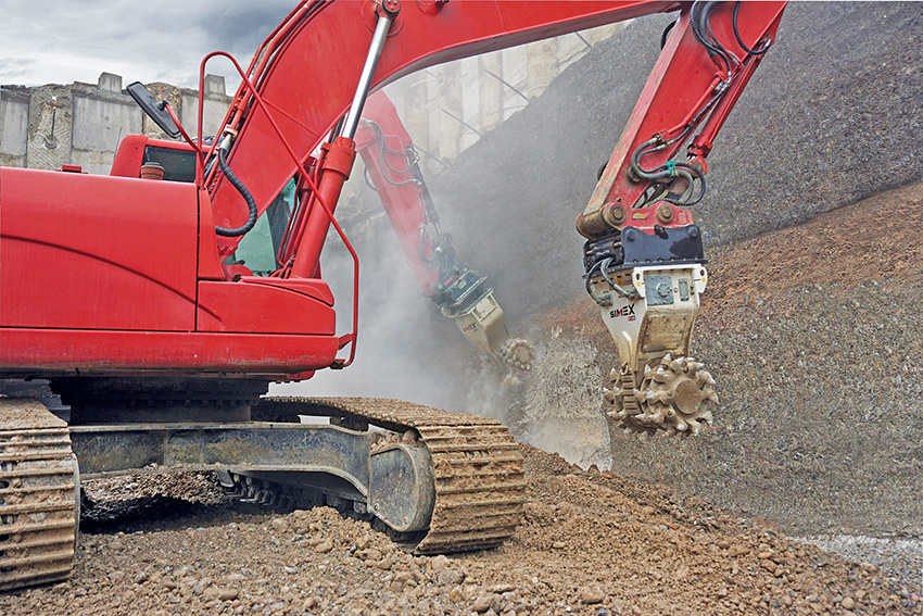 TF double-drum cutter heads