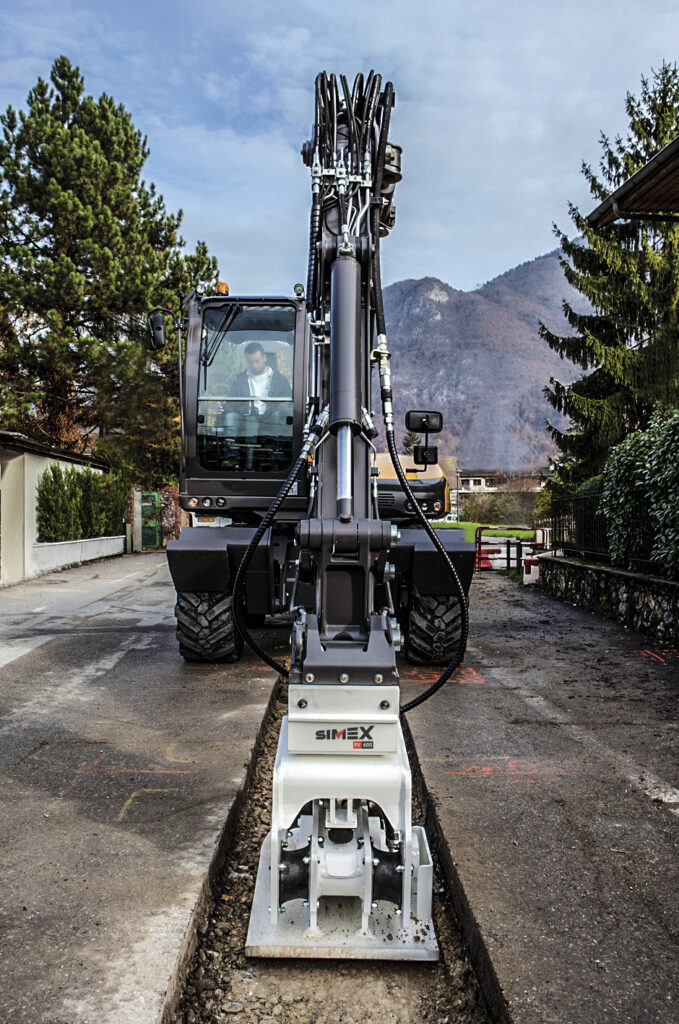 PV vibrating plate compactors