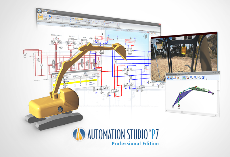 油圧・電気・空圧回路設計シミュレーションソフトAutomationStudio™