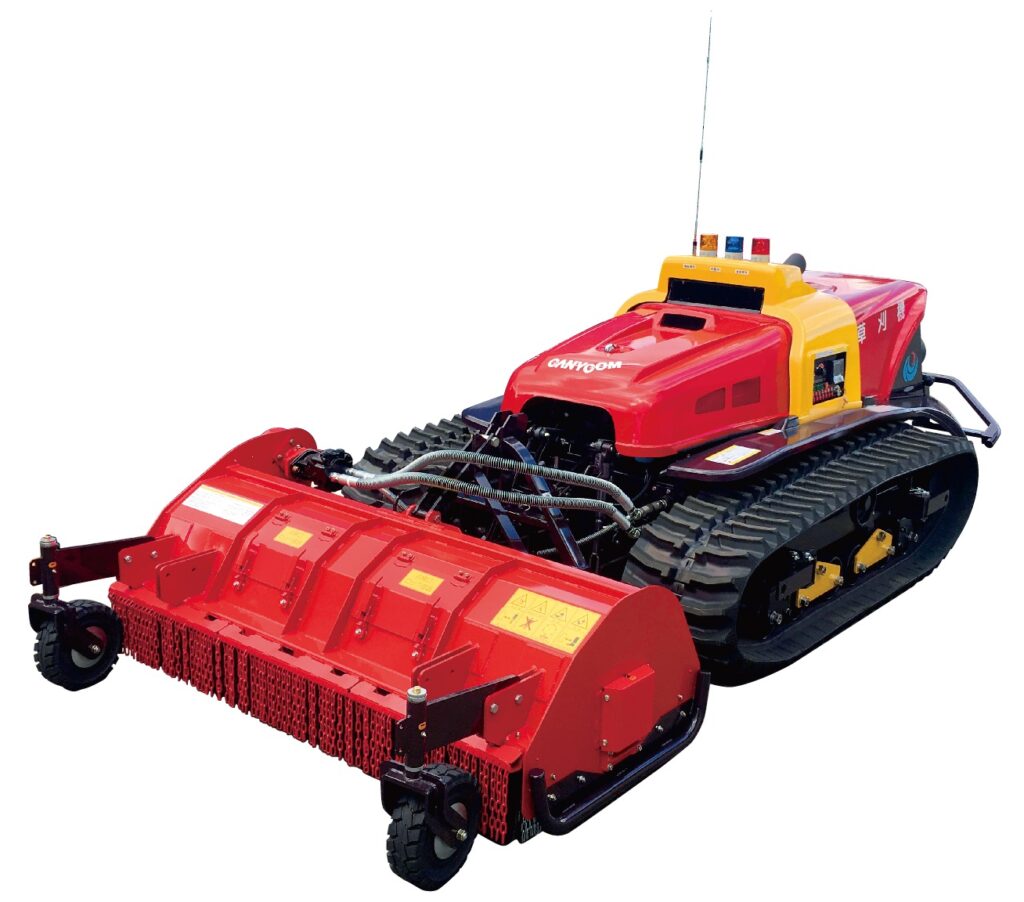 ラジコン式大型草刈機　クロカンジョージ