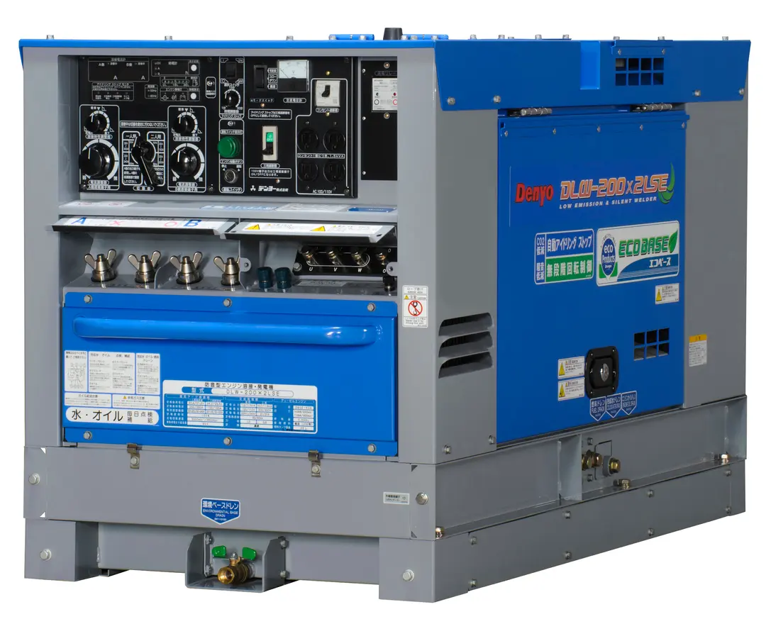 エンジン溶接機<アイドリングストップ機能付>